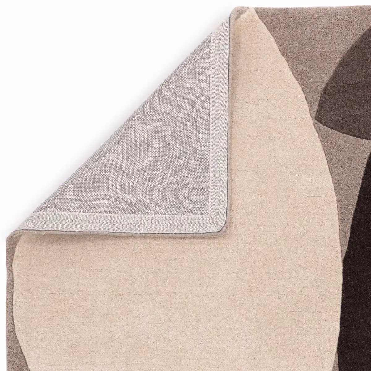 The Rug Shop UK Grey and Multicolour Modern Geometric Handmade Wool Area Rug W/D/H: 160 x 230 cm – 3