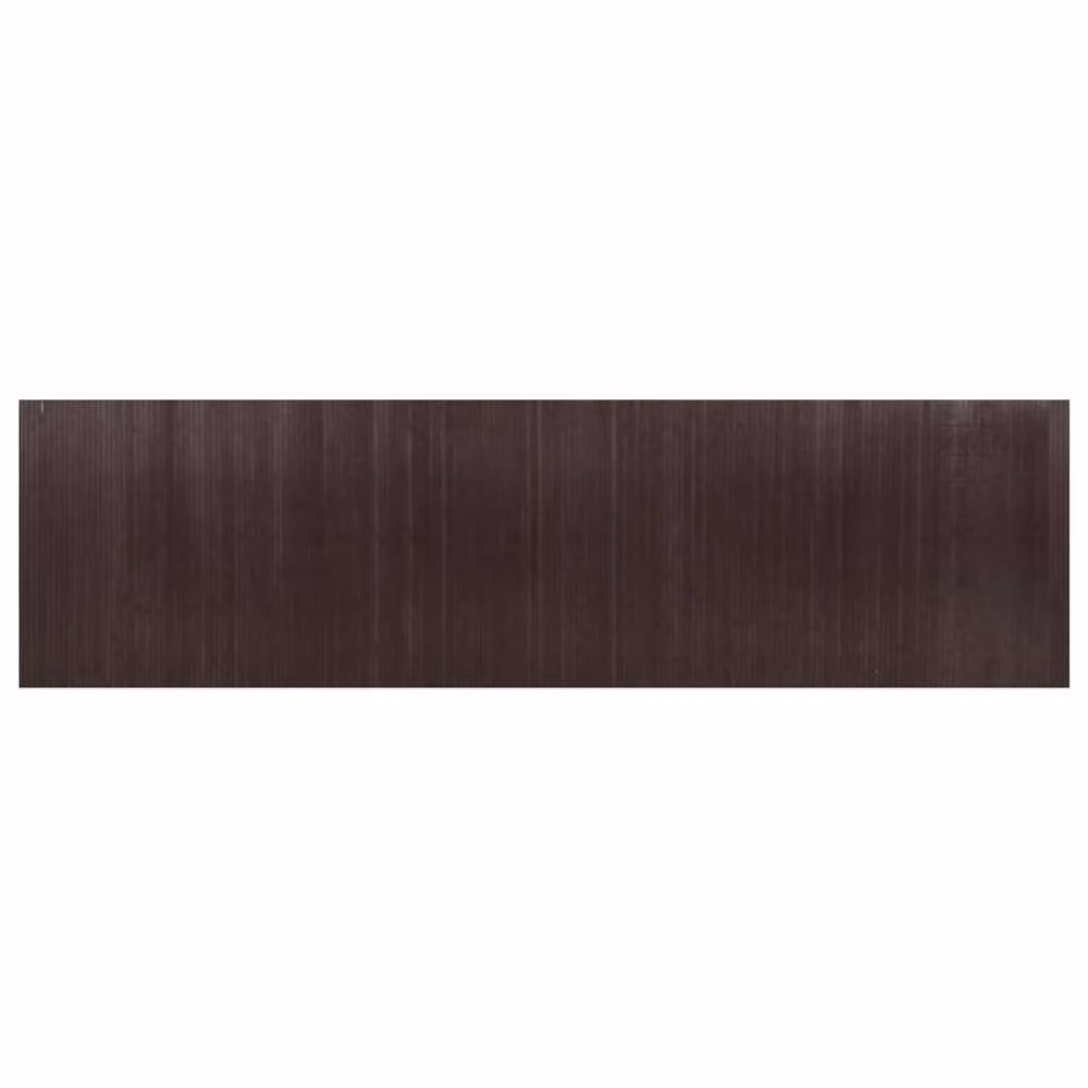 Berkfield Home Bamboo Room Divider in Dark Brown, H 165 cm x W 600 cm – 3