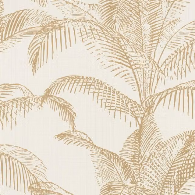 Rasch Pandore Botanical Floral Textured Wallpaper in White and Beige