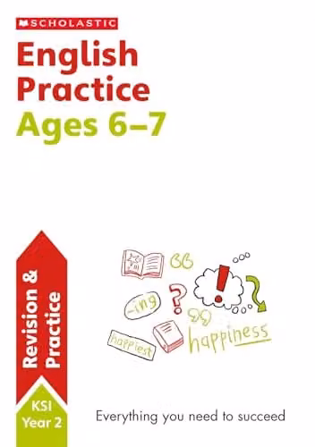 Scholastic English Practice Book for Ages 6-7 Year 2 with 100 Activities in Multicolour – 1