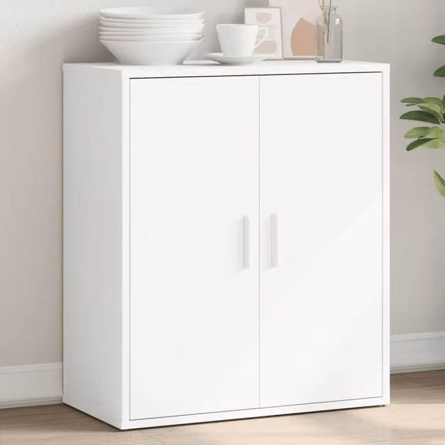 Berkfield Home Modern White Matt MDF Sideboard W/D/H: 60 x 31 x 70 cm – 1