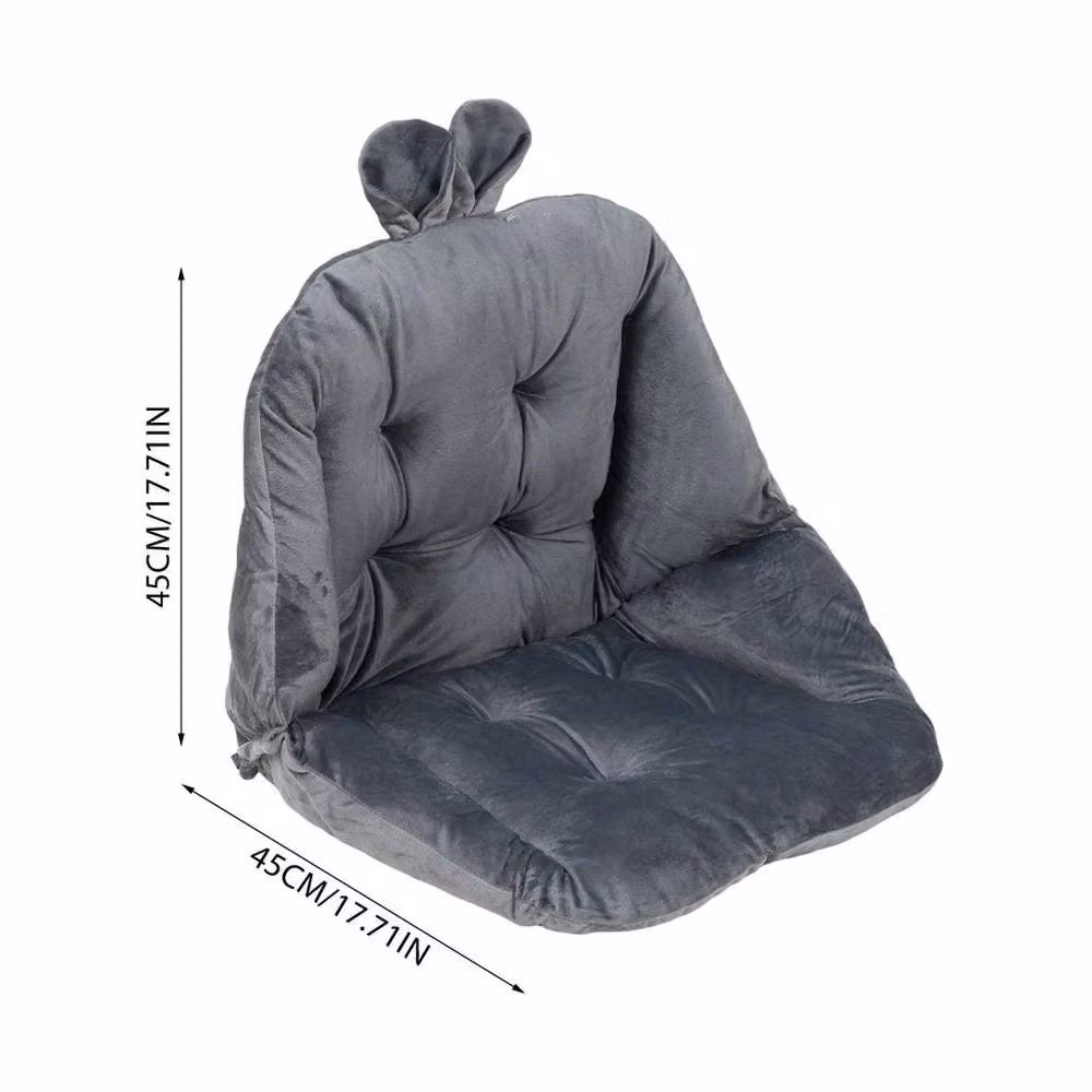SPETLEK Soft Plush High Back Cushion Chair in Grey, W/D/H: 120 x 135 x 120 cm – 2