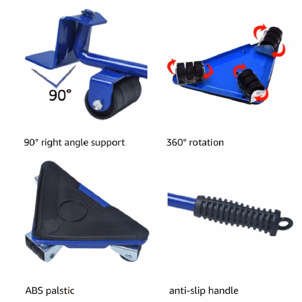 KORVIXA Heavy Furniture Lifter Shifter Remover in Blue – 2