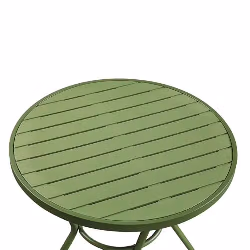 Core Products Rimini Bistro Round Dining Table for Garden and Patio, W/D/H: 70 x 70 x 75 cm – 3