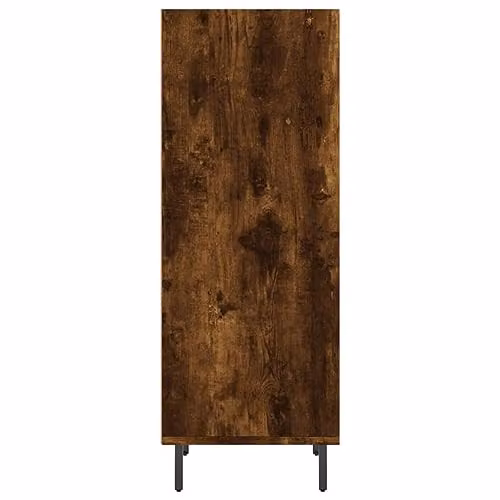vidaXL Sideboard in Brown Smoked Oak, W/D/H: 34.5 x 32.5 x 90 cm – 3