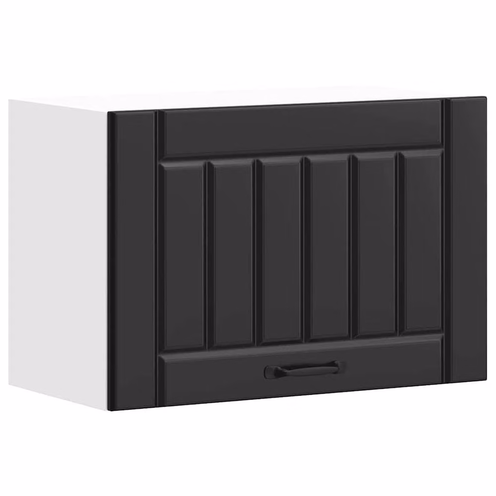 Berkfield Home Lucca Black Wall Mounted Kitchen Cabinet in Matt Engineered Wood W/D/H: 60 x 31 x 40 cm – 2
