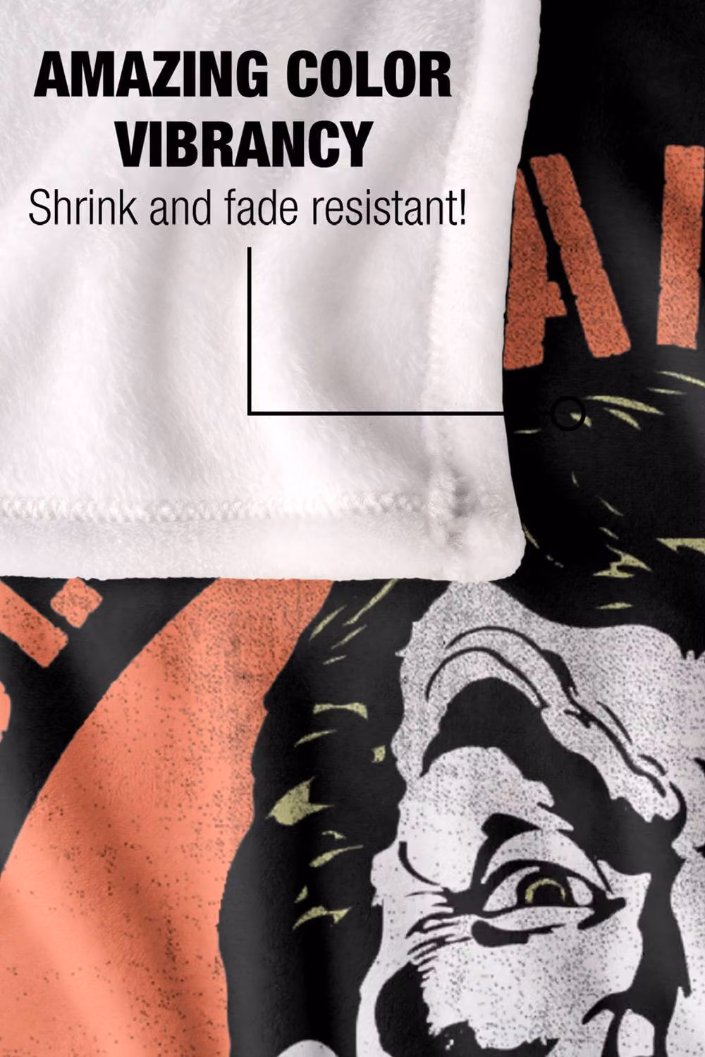 LOGOVISION Batman Joker The Best Dads Are Bad Super Soft Fleece Throw Blanket, Multicolour, W: 152 cm, D: 127 cm – 9