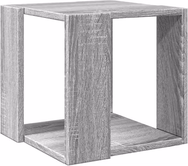 Berkfield Home Grey Sonoma Coffee Table, W/D/H: 32 x 32 x 30 cm – 1