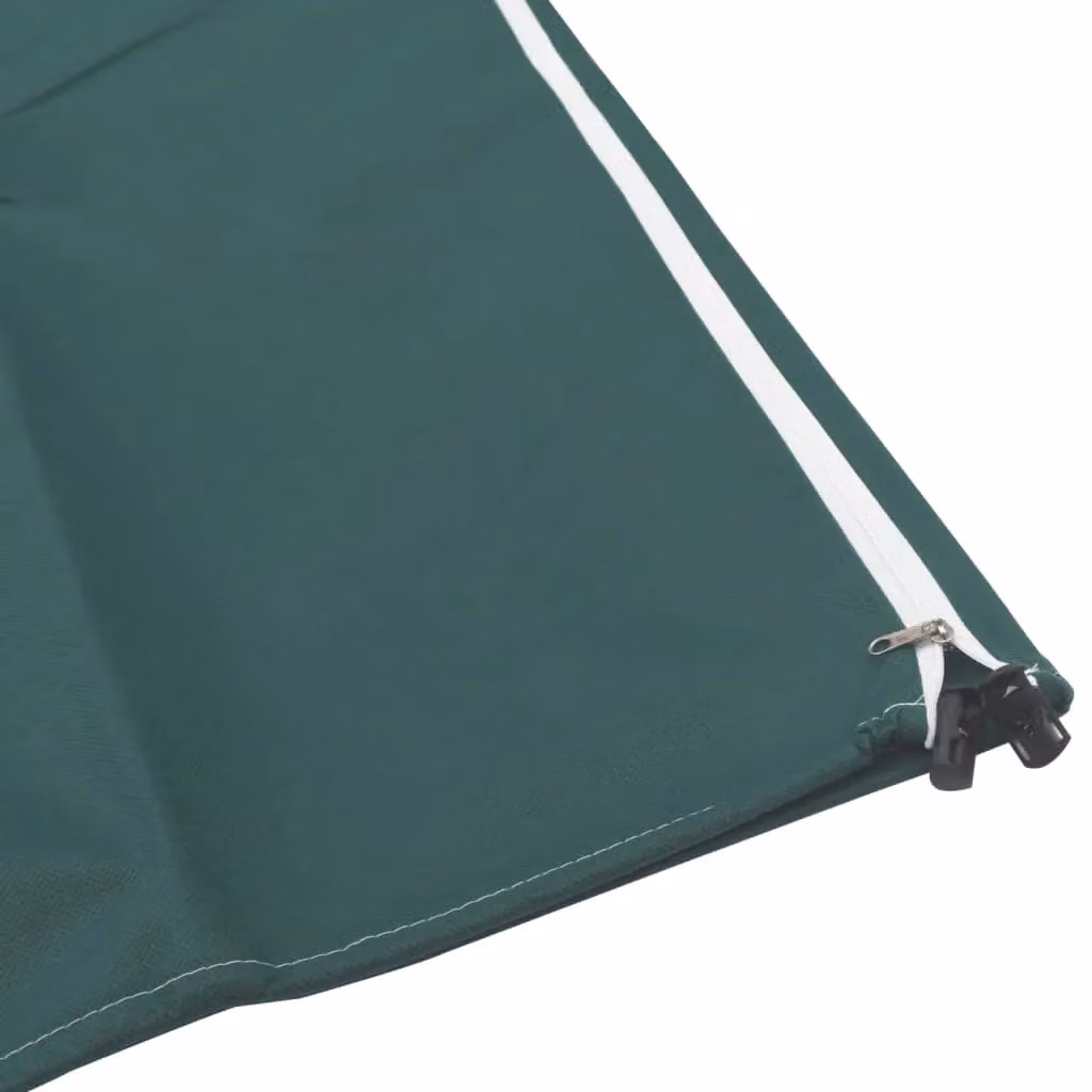 Berkfield Home Green Plant Fleece Cover with Zip, W: 393 cm, L: 350 cm – 4