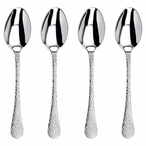 Arthur Price Avalon Set of 4 Polished Stainless Steel Serving Spoons in Silver – 1