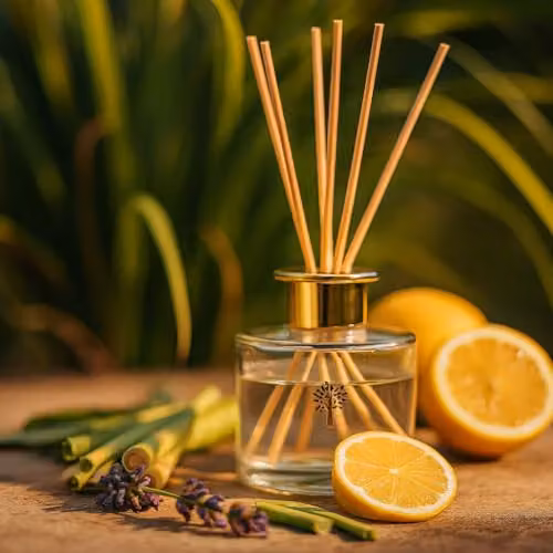 Nicola Spring Spring Scented Reed Diffuser Set, Pack of 3, 200ml, Transparent Glass – 2