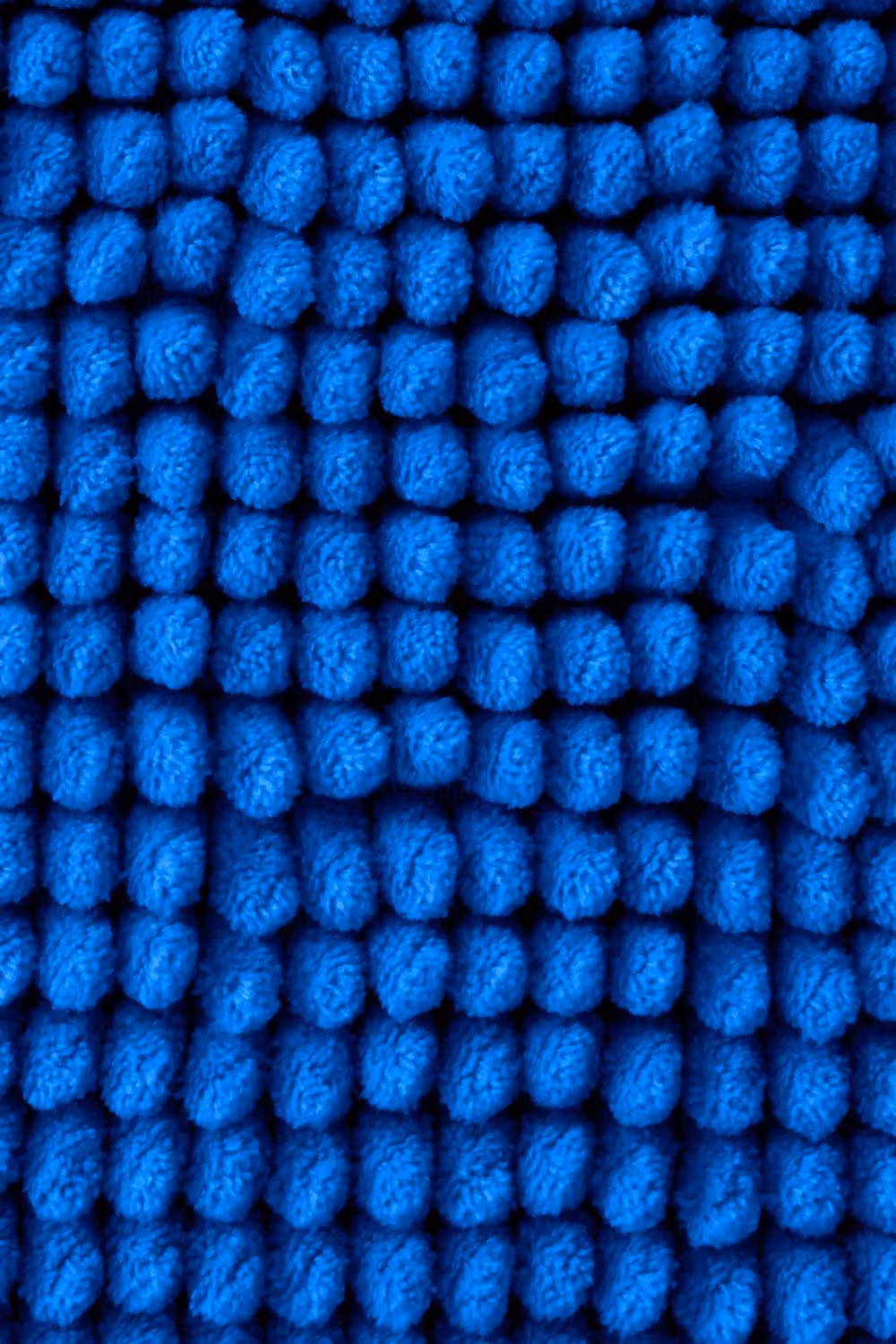 Catherine Lansfield Bobble Bath Mat, Blue, W: 50 cm, D: 80 cm – 3