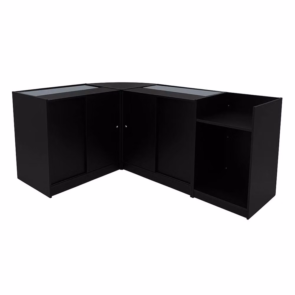Monstershop Vega LED Shop Counter Set K900, C900, TB60 & CM60 in Matt Black – 2