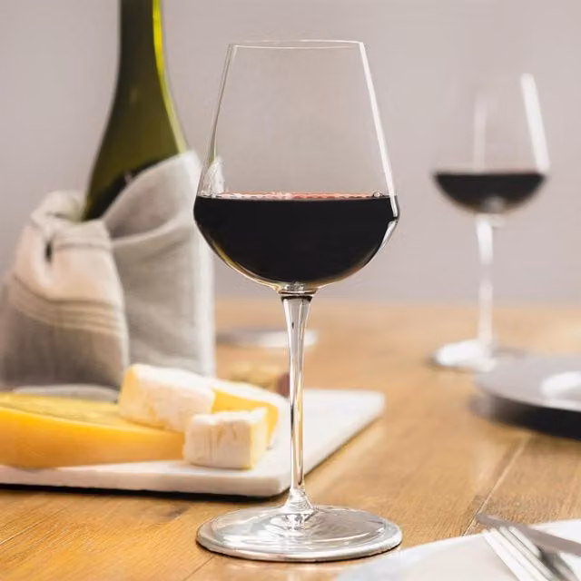Bormioli Rocco Inalto Uno 12 Piece Large Wine Glass Set, Transparent