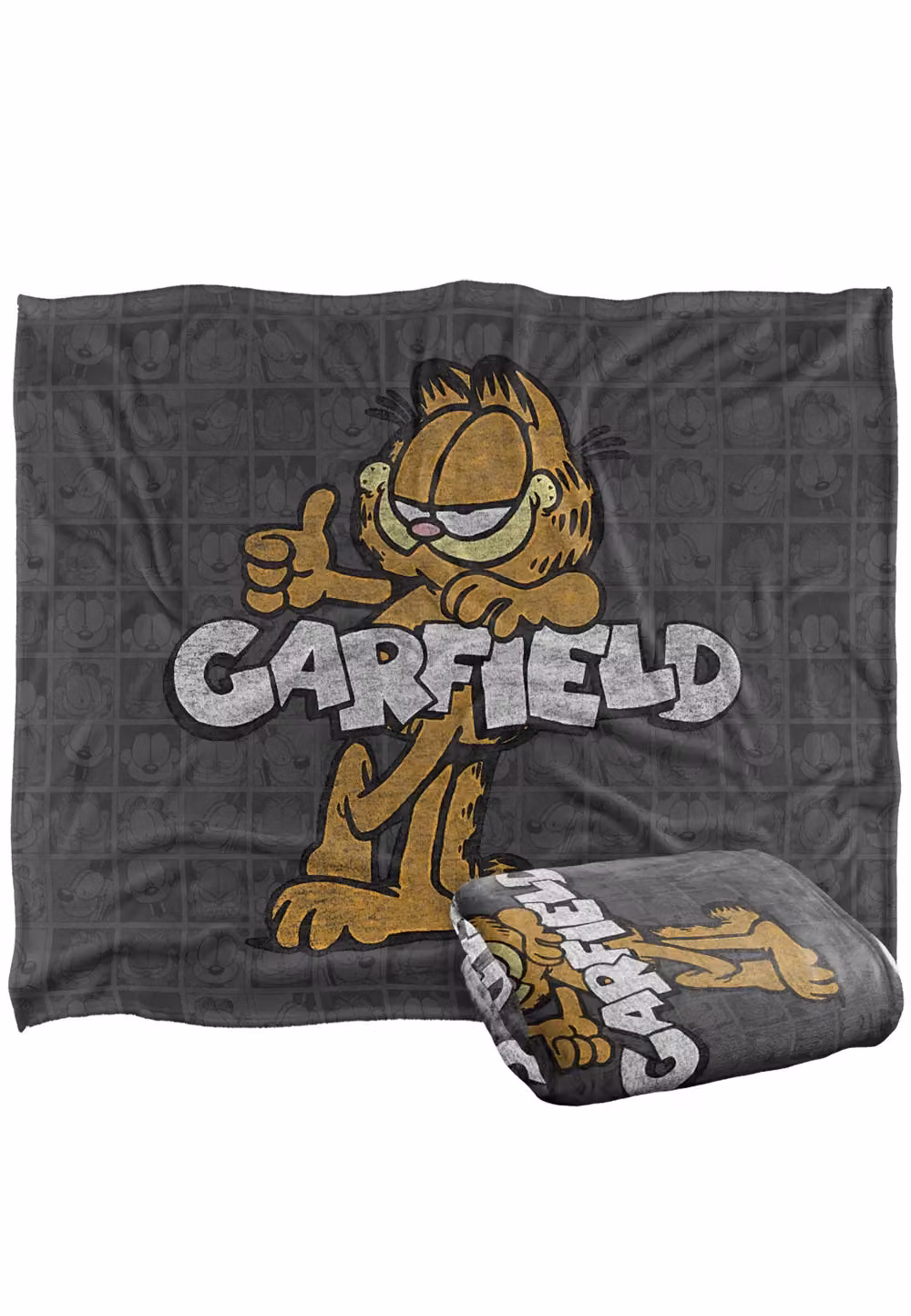 Trevco Garfield Retro Silky Touch Super Soft White Fleece Throw Blanket W/D/H: 152 x 127 cm – 5