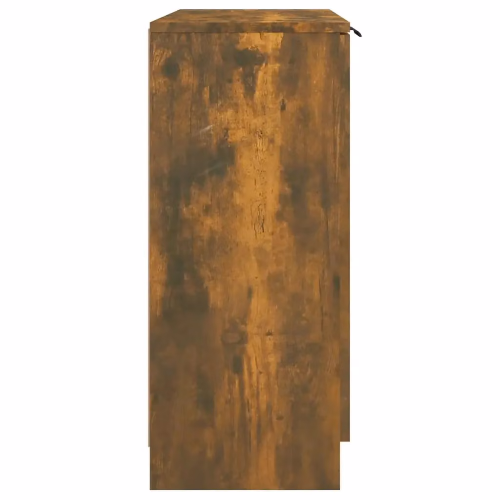 Berkfield Home Smoked Oak Sideboard in Brown – 3