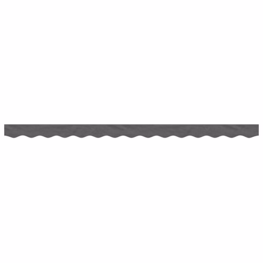 Berkfield Home Replacement Awning Valance Fabric in Anthracite Stripe and Black, 3.5 m – 2