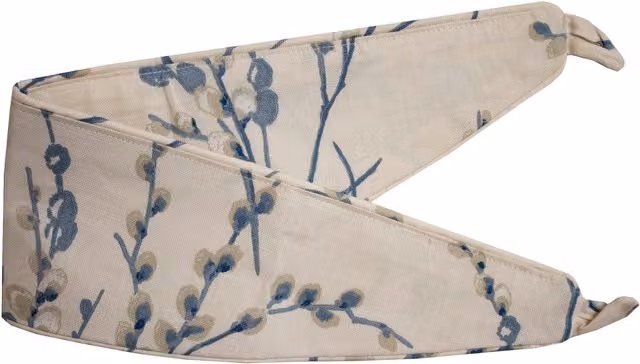 Laura Ashley Pussy Willow Tieback, Off White and Seaspray, 66 cm