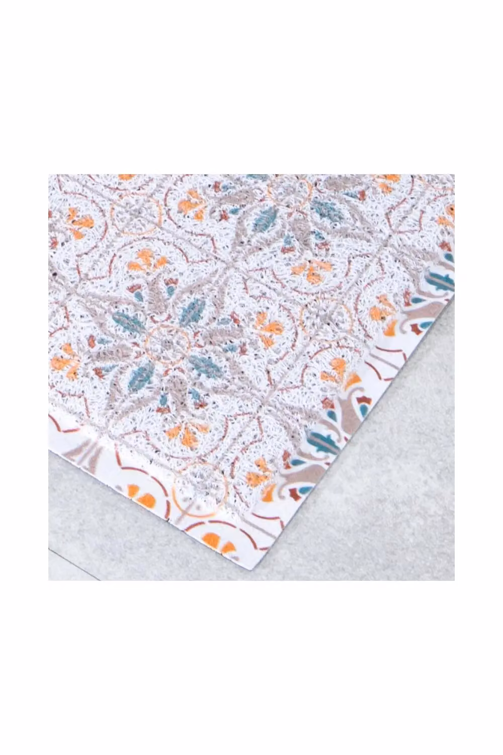 Artsy Mats Mosaic Tiles Doormat in Beige and Multicolour, W/D: 70 x 40 cm – 2