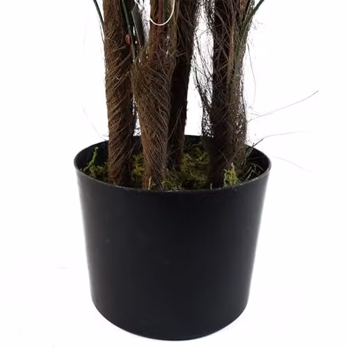 Botanik Green Artificial Palm Tree, H 120 x W 70 x D 70 cm – 4