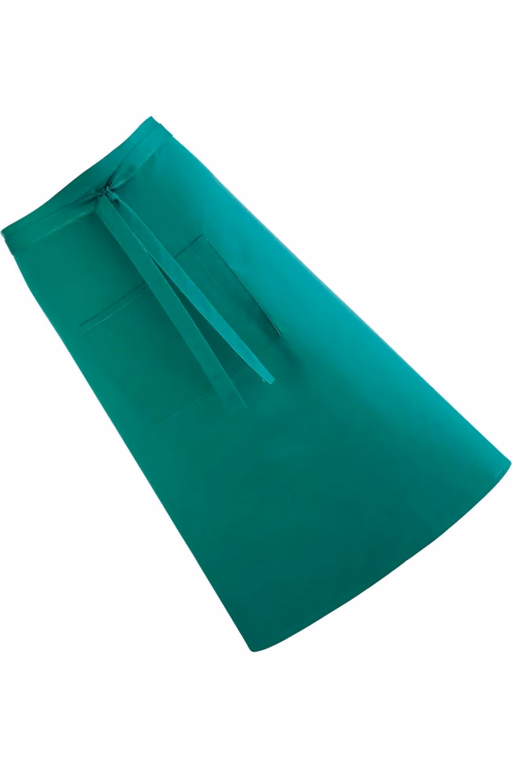 Premier Colours Pack of 2 Long Continental Style Bar Aprons in Green – 2