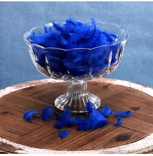 KDMD Royal Blue Feathers, 15 Pack of 5g Bags