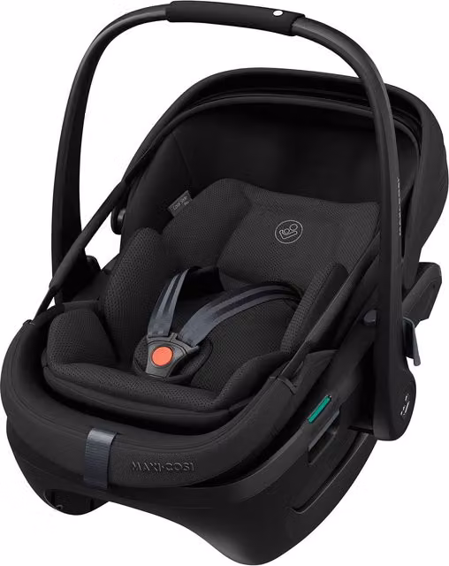 Maxi-Cosi Coral Slide Pro Rotating Car Seat in Onyx Black with ISOFIX and Base