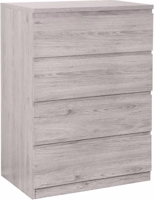 Cheshire Atlas 4 Drawer Chest in Grey Oak – 1