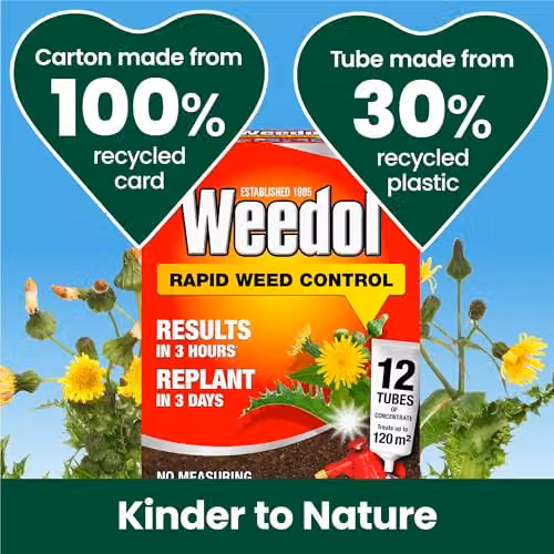 Weedol Rapid Weed Control Concentrate Spray, 6 x 0.2 l Pack – 4