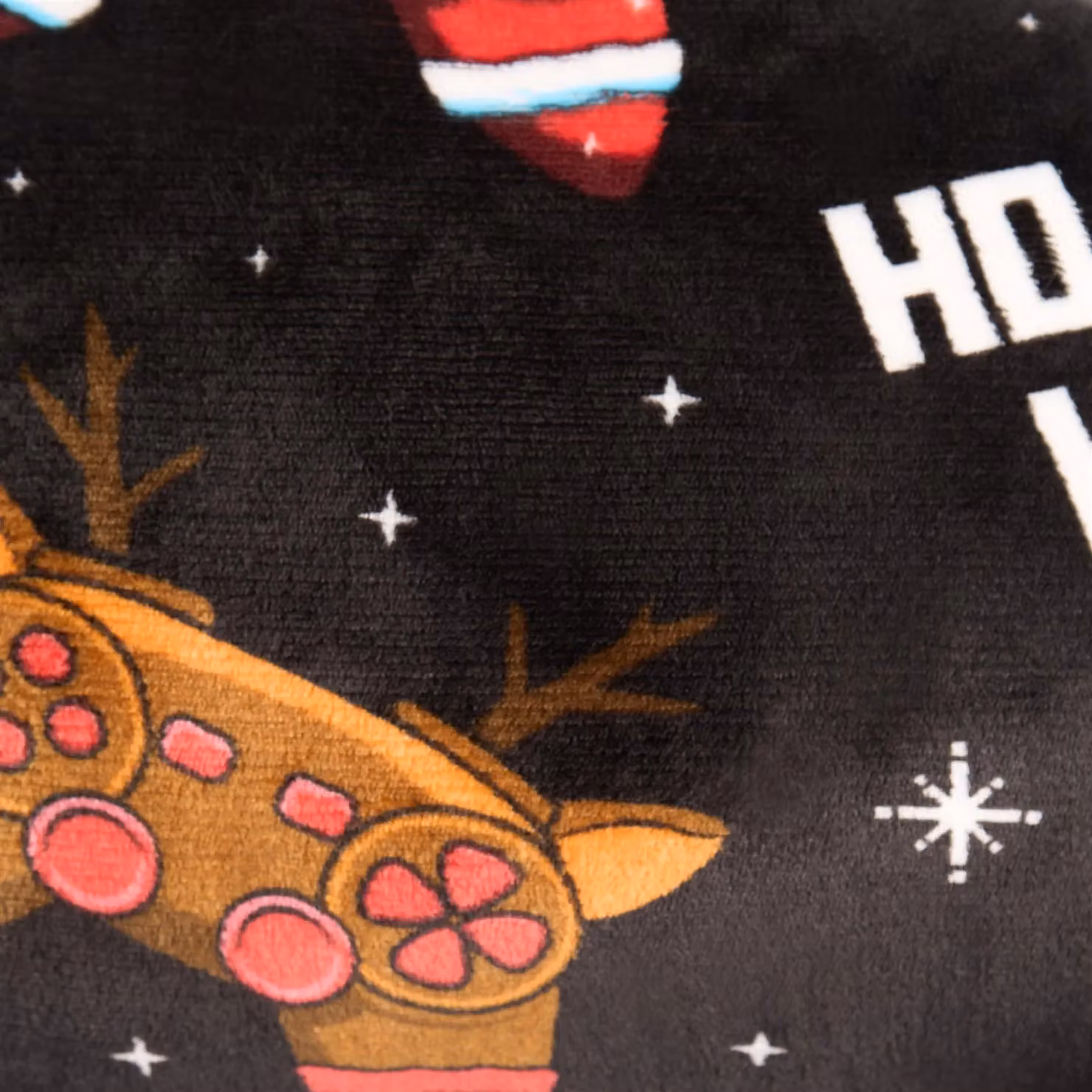 OHS Christmas Gaming Print Kids Fleece Cuddle Wedge Reading Pillow, Black, W/D/H: 45 x 45 x 30 cm – 5