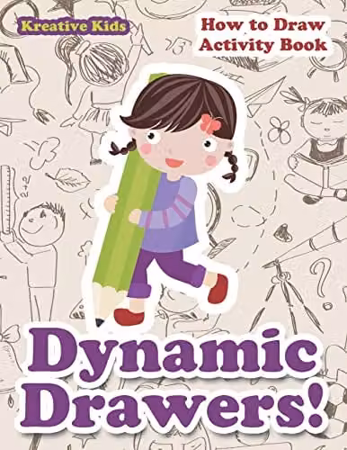 Kreative Kids Dynamic Drawers! How to Draw Activity Book, Multicolour
