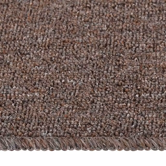 Berkfield Home Decorative Anti Slip Stair Mats, 15 Pack, Brown, W: 60 cm, D: 25 cm