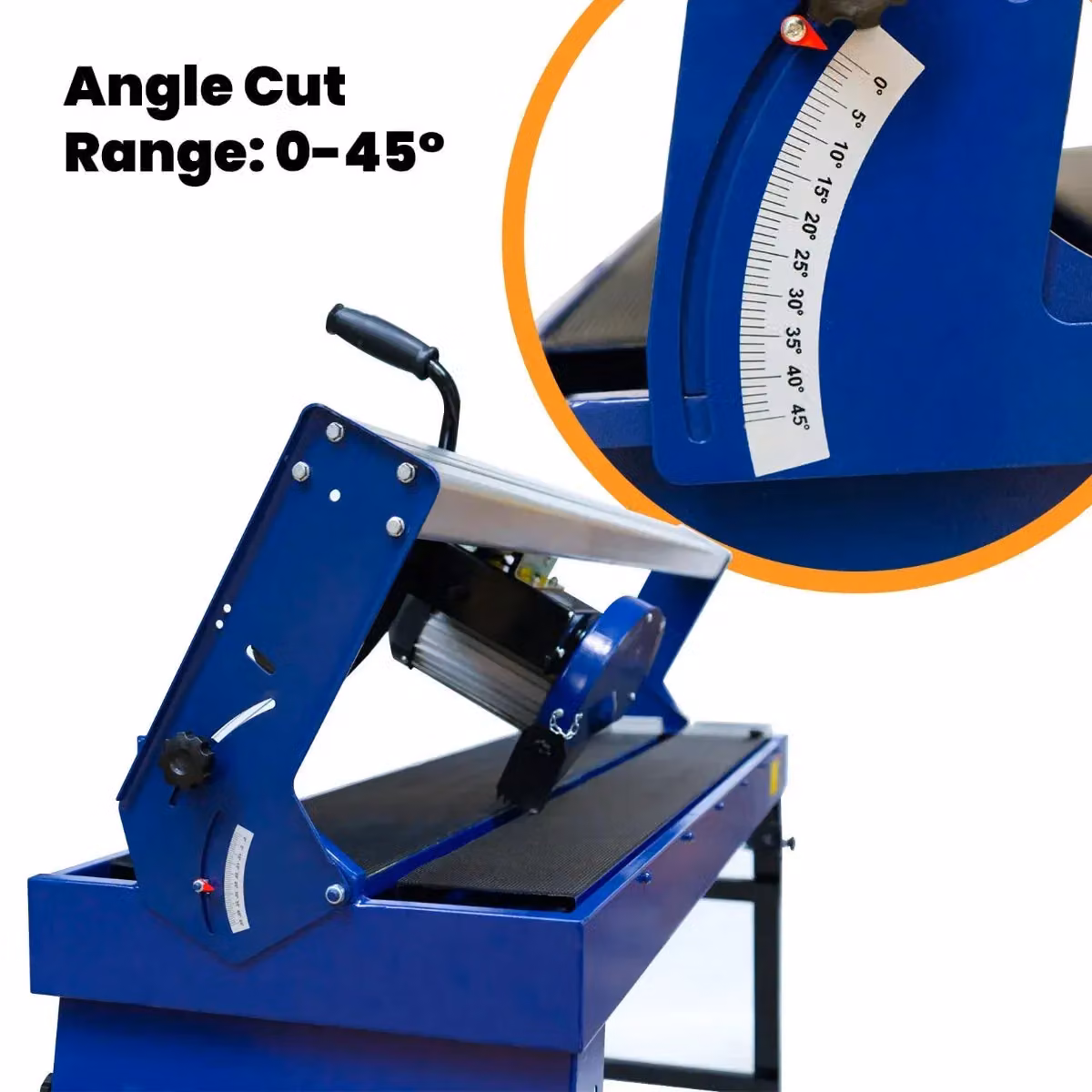 Monstershop Wet Tile Cutter Bench in Blue, 1200W, 920mm – 6