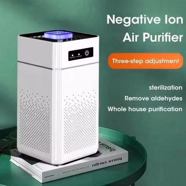 KORVIXA Mini Desktop USB HEPA Air Purifier, White