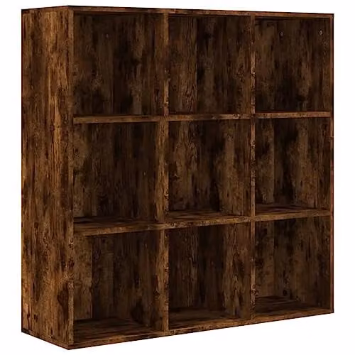 vidaXL Smoked Oak Bookcase and Storage Organiser for your Living Room