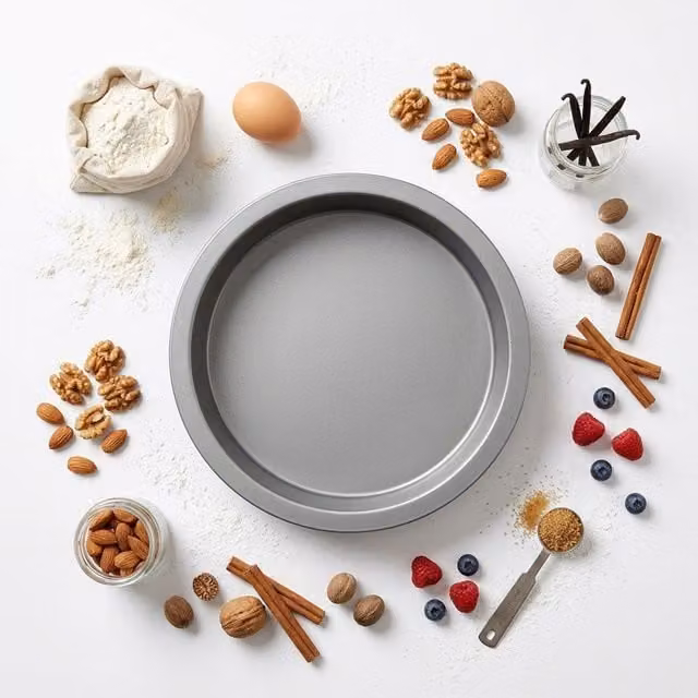Storm Trading Group Non-Stick Round Sandwich Tin with Loose Base, Silver, Height: 23 cm