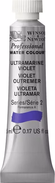 Winsor and Newton Professional Watercolour Paint Ultramarine Violet 5ml