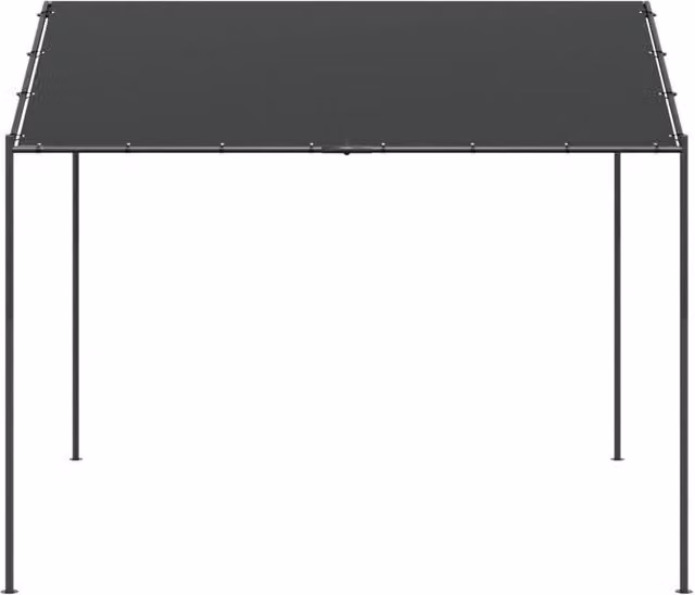 Berkfield Home Spacious Canopy Tent in Anthracite Grey, W: 300 cm, D: 300 cm, H: 250 cm, Steel and Polyester – 1