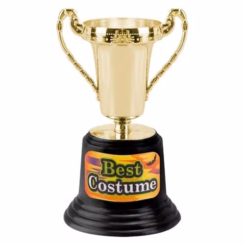VFM e-Store Gold Halloween Party Trophy for Adults – 1