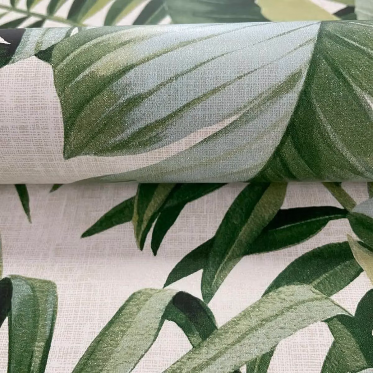Fine Décor A-Street Palm Leaf Botanical Wallpaper in Green – 3