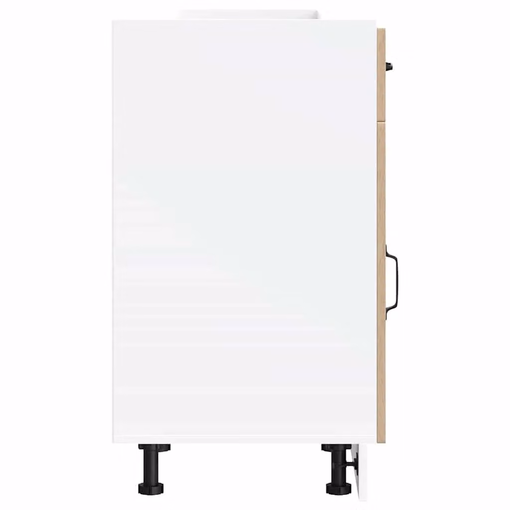 Berkfield Home Kalmar Kitchen Base Cabinet in Sonoma Oak and Brown – 2