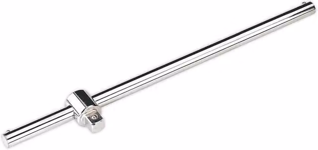Loops 500mm Sliding and Locking T-Bar with 3/4 inch Square Socket Drive in Silver Chrome Vanadium Steel