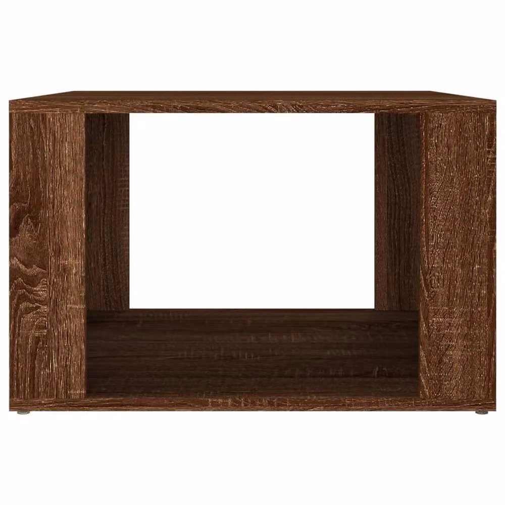 Berkfield Home Brown Oak Bedside Table, W/D/H: 57 x 36 x 57 cm – 4