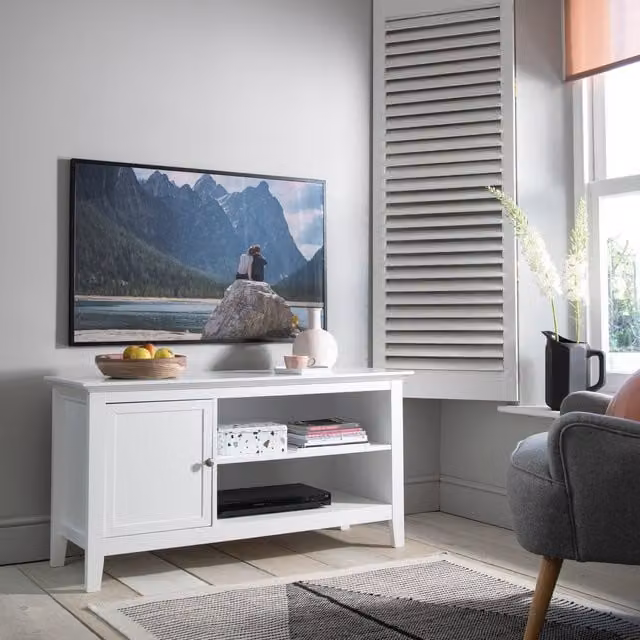 Noa and Nani Modern Matt White Living Room Sideboard