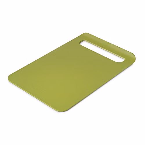 Zeal Straight to Pan Slim Kitchen Chopping Board, Large, Lime Green, W/D/H: 33.5 x 22.5 x 2 cm