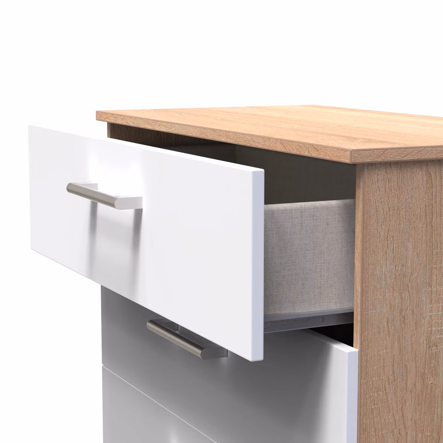 Ready Assembled 2 U Cornwall 4 Drawer Deep Chest in Multicolour – 2