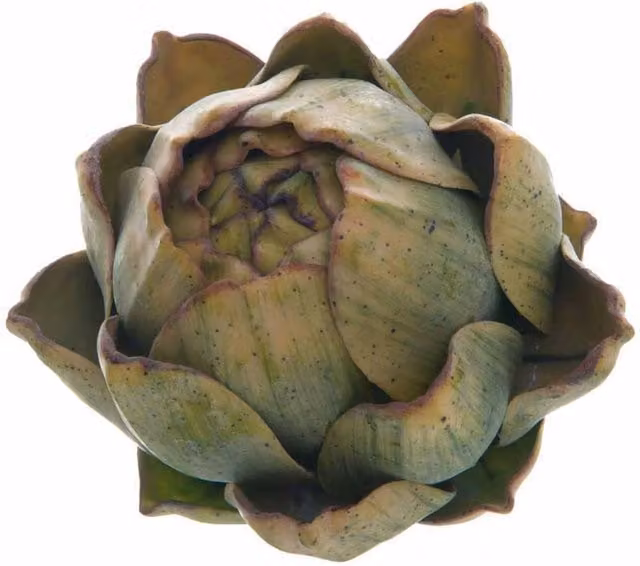 Lemon Pavilion Furniture and Decor Real Touch Artificial Artichoke Plant in Green, W: 10 cm, D: 10 cm, H: 10 cm