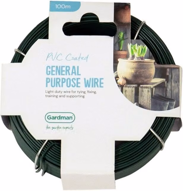 Gardman PVC Coated Steel Wire in Green and Multicolour