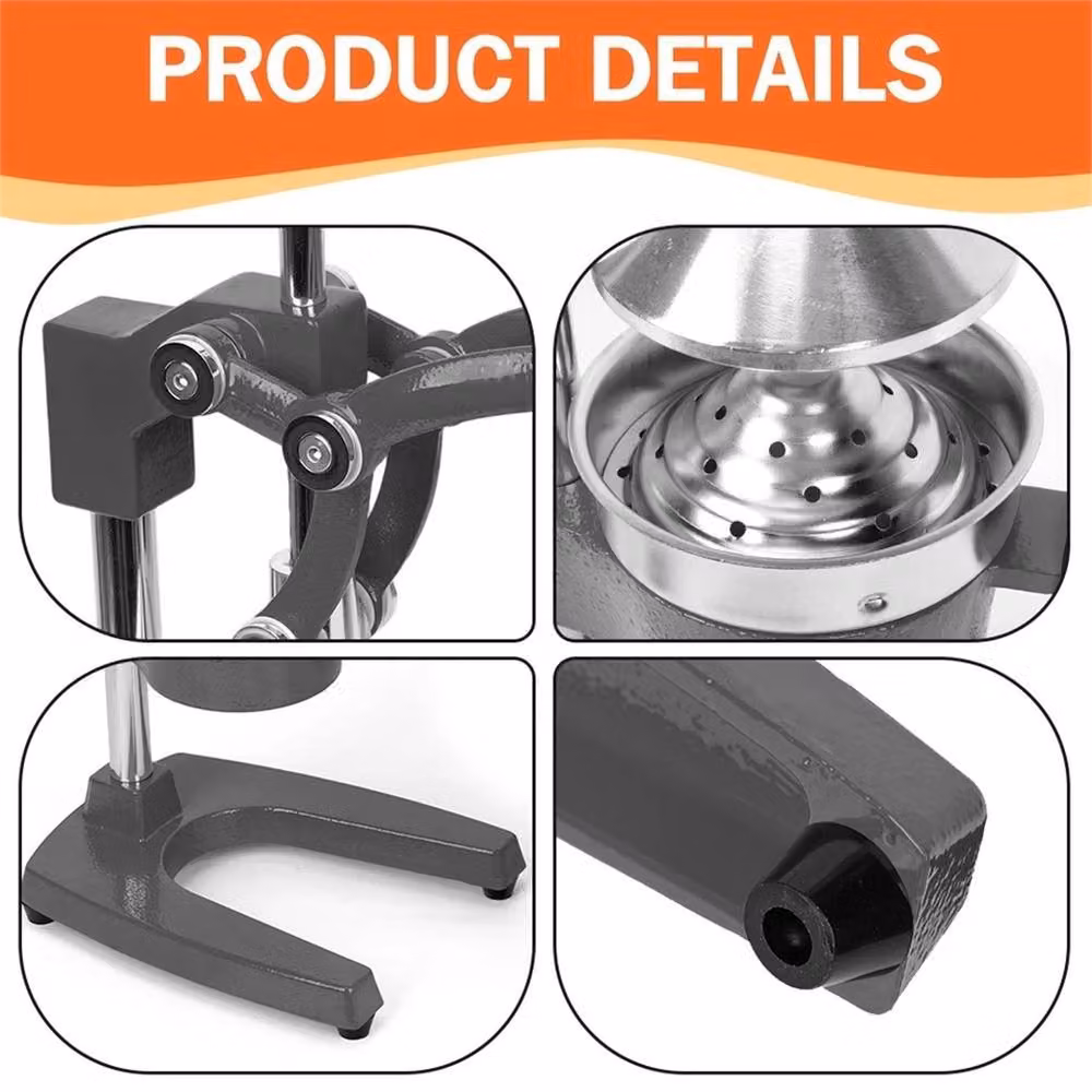 EONLION Grey Cast Iron Citrus Press Juicer – 2