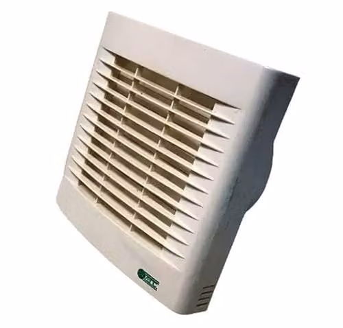 Airvent Wall Mounted Extractor Fan with Timer and Auto Shutters in White or Grey – 2